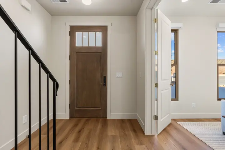 First-floor entry at The Rad Retreat