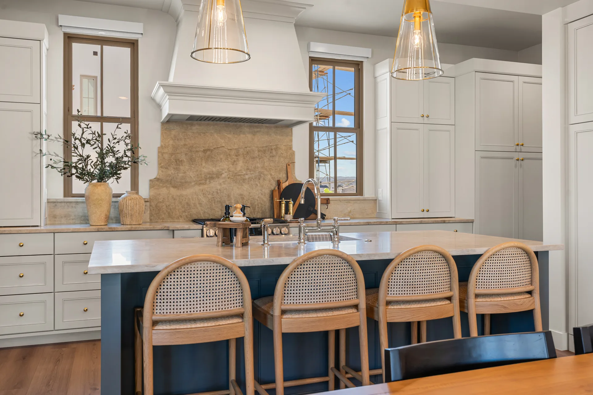 Fully equipped kitchen at The Rad Retreat (2nd floor)