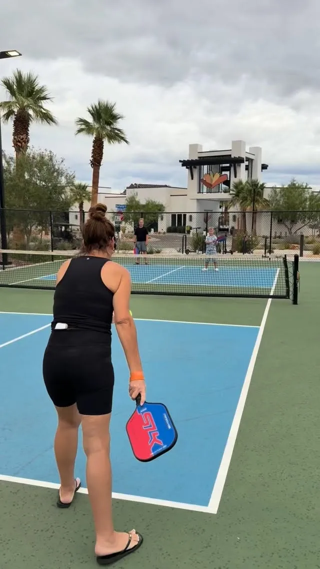Six community courts, steps from the door. Loser makes breakfast. Bring your A-game. Book the match → radretreat.com #Pickleball #DesertColor #StGeorgeUtah
