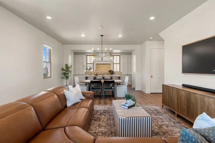 Family living room at The Rad Retreat (2nd floor)