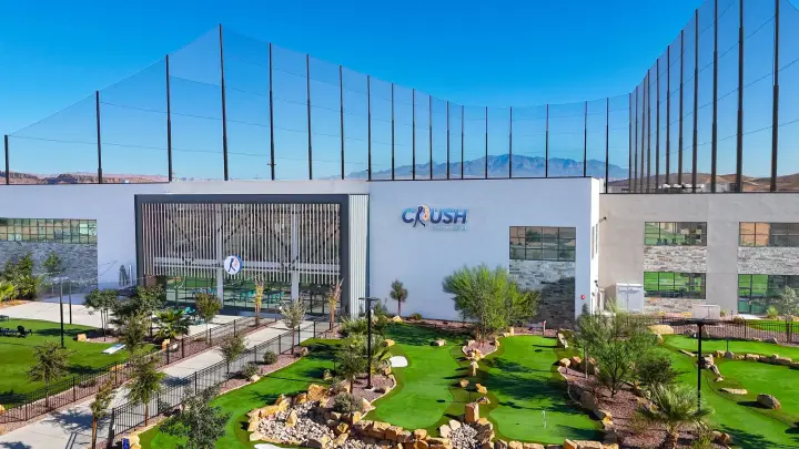 Crush Golf and Grill near The Rad Retreat